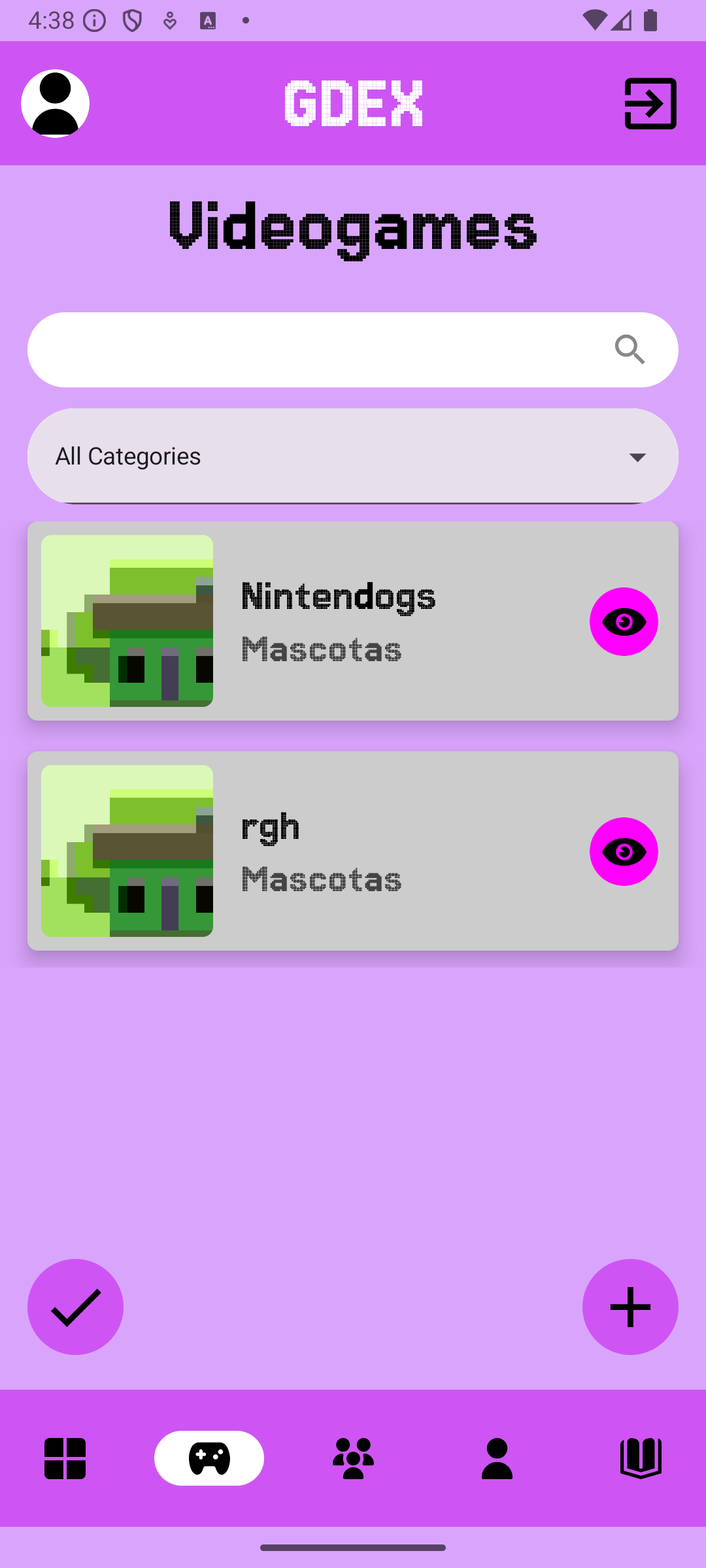 listVideogamesAdmin